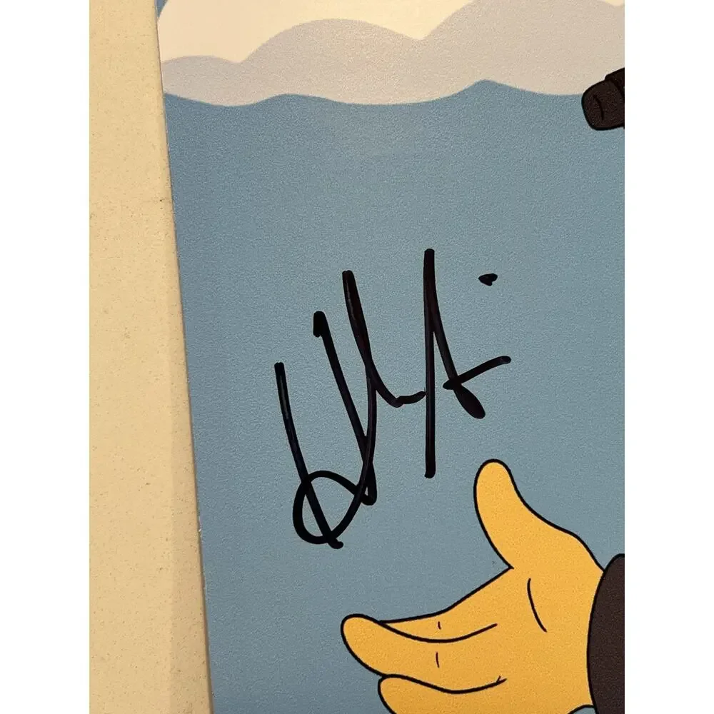 Hank Azaria & The EZ Street Band Simpson Inspired Signed 12x18 Poster Autograph2
